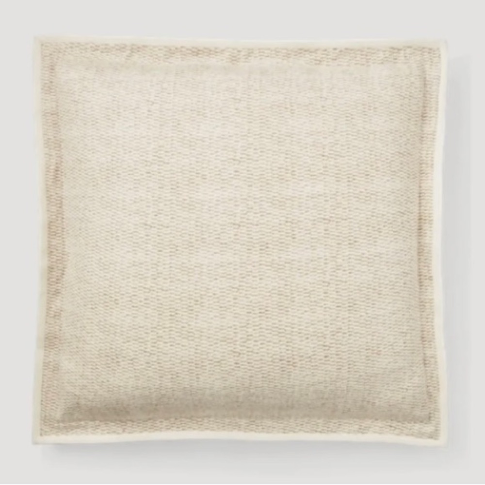 Woven from natural cotton with a textured hand, the Isla sham has been specially